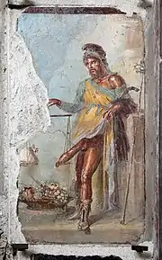Wall Painting of Priapus, House of the Vettii