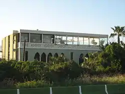 The former home of the village sheikh, aka "The Green house", presently part of Tel Aviv University