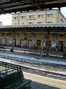 View of platforms