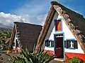 Typical thatch houses of Santana