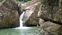 Waterfall of the Río Brazo