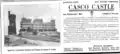 A 1906 advertisement for the castle in the Board of Trade Journal
