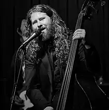 Casey Abrams performing in 2016