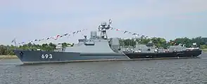 Russian frigate 693 Dagestan