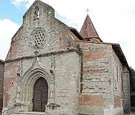 The church in Casseneuil