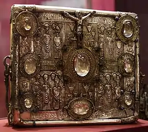 Shrine of Miosach, 11th century. May have once contained a manuscript with psalms or extracts from a Gospel