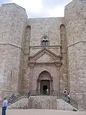 Entrance of the Castel del Monte, Apulia, Italy, 1240s, unknown architect