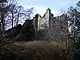 Castell Trefdraeth - Newport Castle from the churchyard