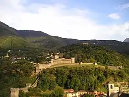 UNESCO World Heritage Site: Three Castles, Defensive Wall and Ramparts of the Market-Town of Bellinzona