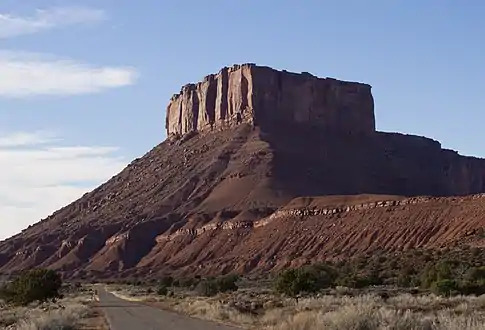 Parriott Mesa from Castle Valley