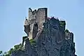 The ruins of the Castle of Penne, known locally as the Forteresse de Penne