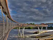 The 2008 bridge over the River Aire at Castleford