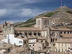 Panoramic view of the Cuenca Cathedral.