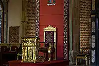 Episcopal throne