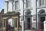 Fort Street, Former Cathcart Church Including Archway,  Gatepiers, Gates, Railings And Boundary Wall