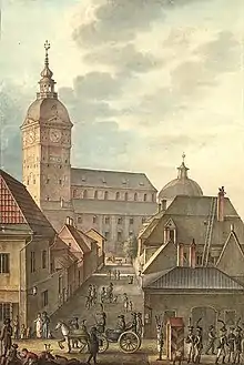 Image 34Turku Cathedral and its surroundings from 1814 (from History of Finland)