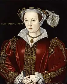 Queen Catherine Parr, sixth wife of Henry VIII