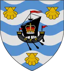 Coat of arms of former Governor-General Dame Catherine Tizard