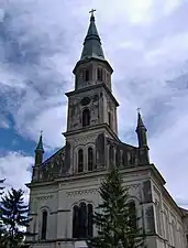 The Catholic Church of St. John Baptist, built in 1864 as the third church