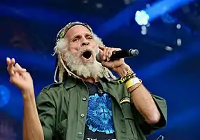 Cedric Myton performing with The Congos, Reggae Geel, August 2 2019, Belgium.