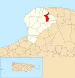 Location of Ceiba Alta