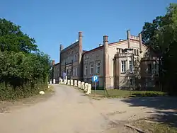 Gothic Revival palace from the 19th century