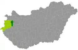 Celldömölk District within Hungary and Vas County.