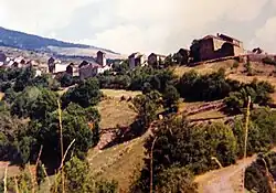 View of Cenarbe before the expropriation, photo at the Villanúa Town Hall.