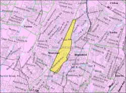 Census Bureau map of Glen Ridge, New Jersey
