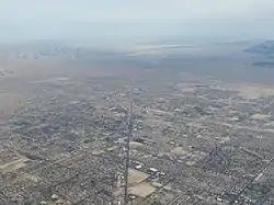 Aerial view of Centennial Hills in 2014