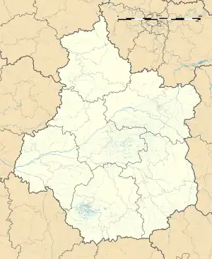 Écrosnes is located in Centre-Val de Loire