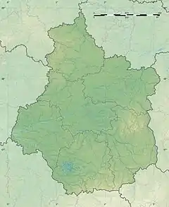 Indrois is located in Centre-Val de Loire