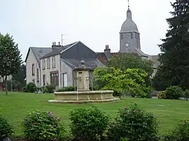 The centre of Moutier-Malcard