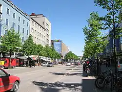 Aleksanterinkatu street by the Market Square