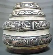 A Hopi jar by Nampeyo (c.1860–1942), made in Arizona, 1880.