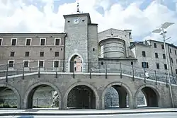 The "Porta Giustinianea" (Gate of Justinian)