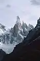 Cerro Torre 3,133 m (south flank ~2,150 m), Patagonia, Argentina/Chile
