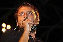 Cremonini in concert in September 2009