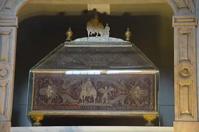 The reliauary of St. Hermes.