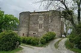 The château in Saint-Priest