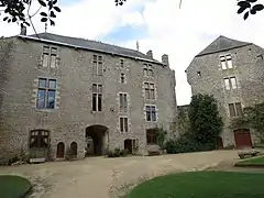 Dwelling and courtyard.