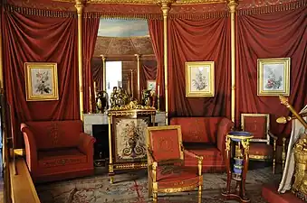 Apartment of the Empress Josephine at the Château de Malmaison (1800)