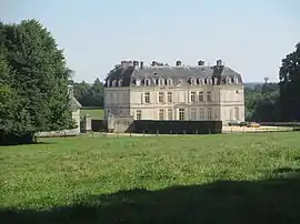The chateau of Voré in Rémalard en Perche