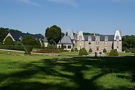 The Château de la Roche-Pichemer, in Saint-Ouën-des-Vallons