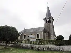 The church in Châtillon-sous-les-Côtes