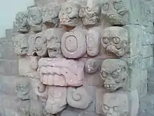 Image 46Mayan rain god Chaac representation at the Mayan Sculpture Museum in Copán.  (from Culture of Honduras)