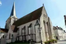 The church of Saint-Christophe-et-Saint-Phalier, in Chabris