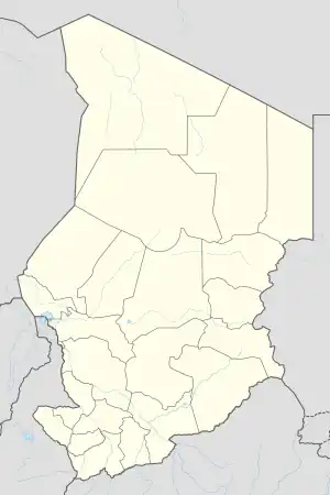 Guéréda is located in Chad