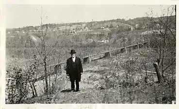 Chain Bridge, circa 1920-1924