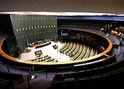 Debating chamber of the Chamber of Deputies of Brazil